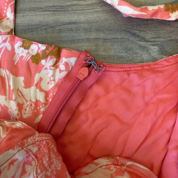NWT - Free People Peach Celia Mini Dress XS - Picture 8 of 13